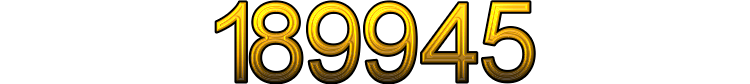 Number 189945
