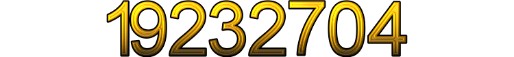 Number 19232704