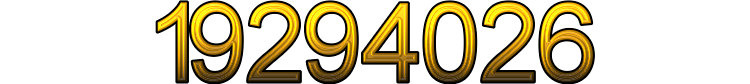 Number 19294026