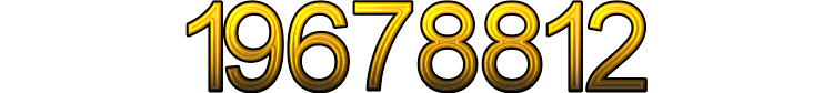 Number 19678812