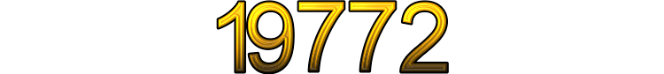 Number 19772