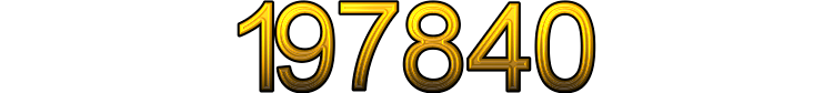 Number 197840