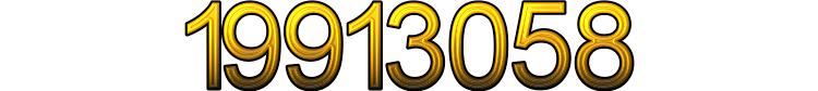 Number 19913058