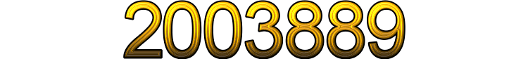 Number 2003889