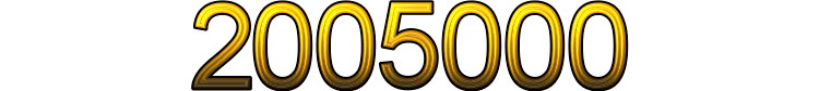 Number 2005000