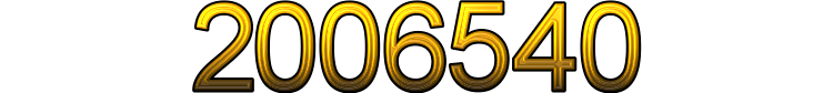 Number 2006540