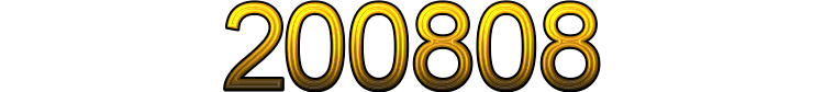 Number 200808