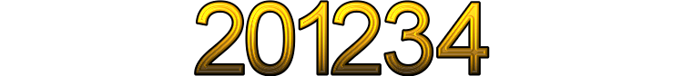 Number 201234