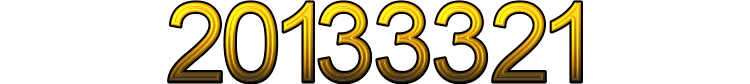 Number 20133321