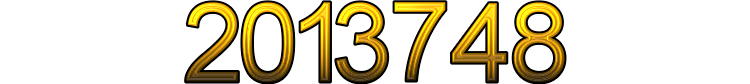 Number 2013748