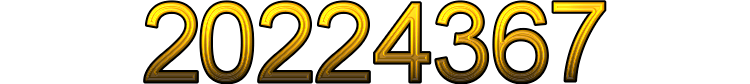 Number 20224367