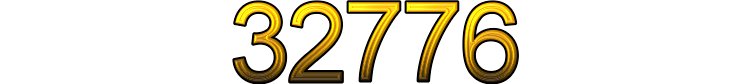 Number 32776
