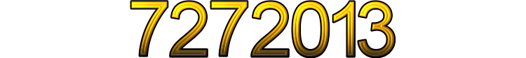 Number 7272013