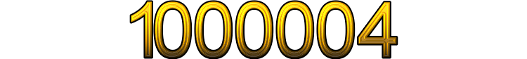Numeris 1000004