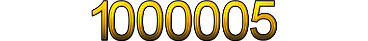 Numeris 1000005