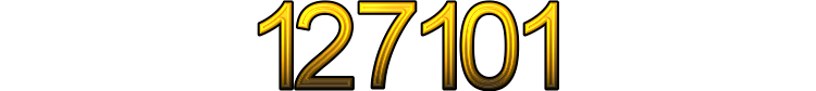 Numeris 127101