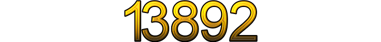 Numeris 13892