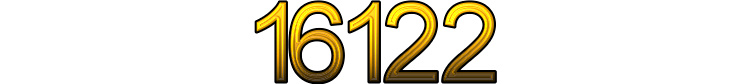 Numeris 16122