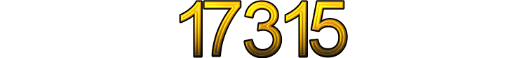 Numeris 17315