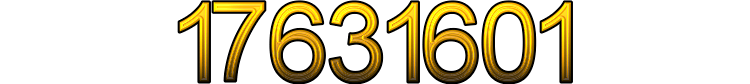 Numeris 17631601