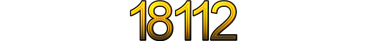 Numeris 18112