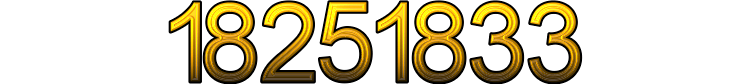 Numeris 18251833