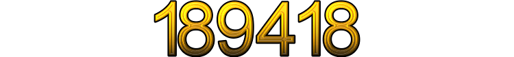 Numeris 189418