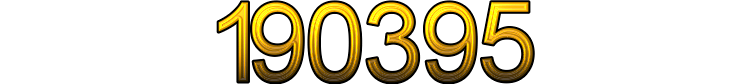 Numeris 190395