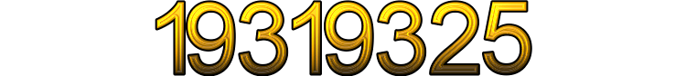 Numeris 19319325