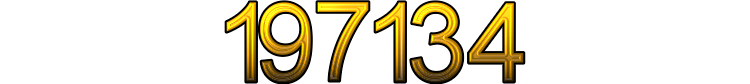 Numeris 197134