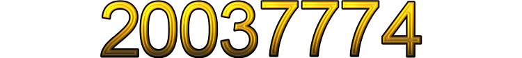 Numeris 20037774