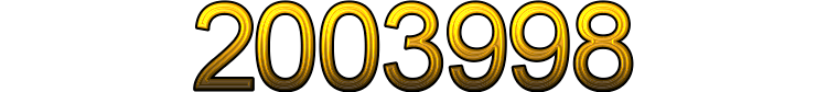 Numeris 2003998