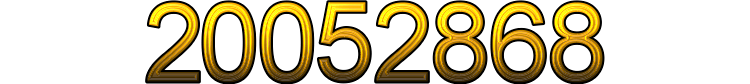 Numeris 20052868
