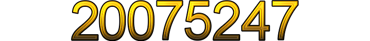 Numeris 20075247