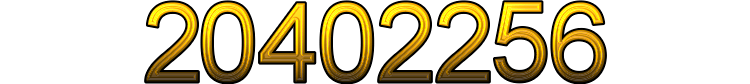 Numeris 20402256