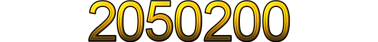 Numeris 2050200