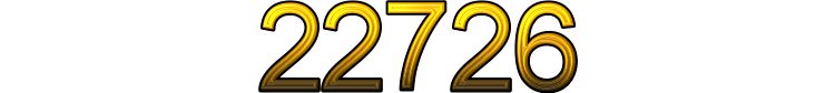 Numeris 22726
