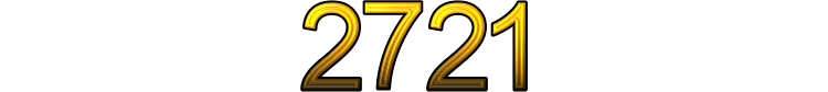 Numeris 2721