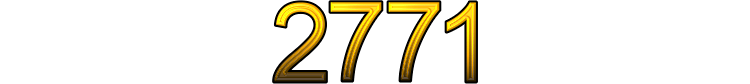 Numeris 2771