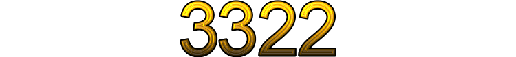 Numeris 3322