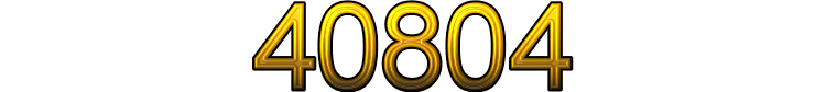 Numeris 40804