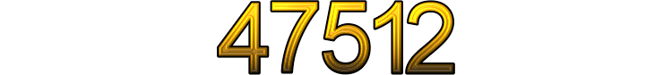 Numeris 47512