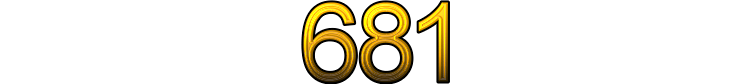 Numeris 681
