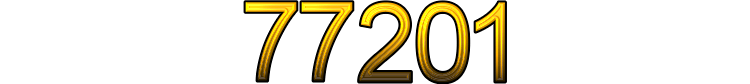 Numeris 77201