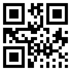 Number 107621 QR code