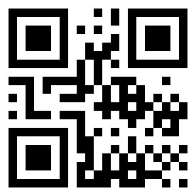 Number 1255001 QR code